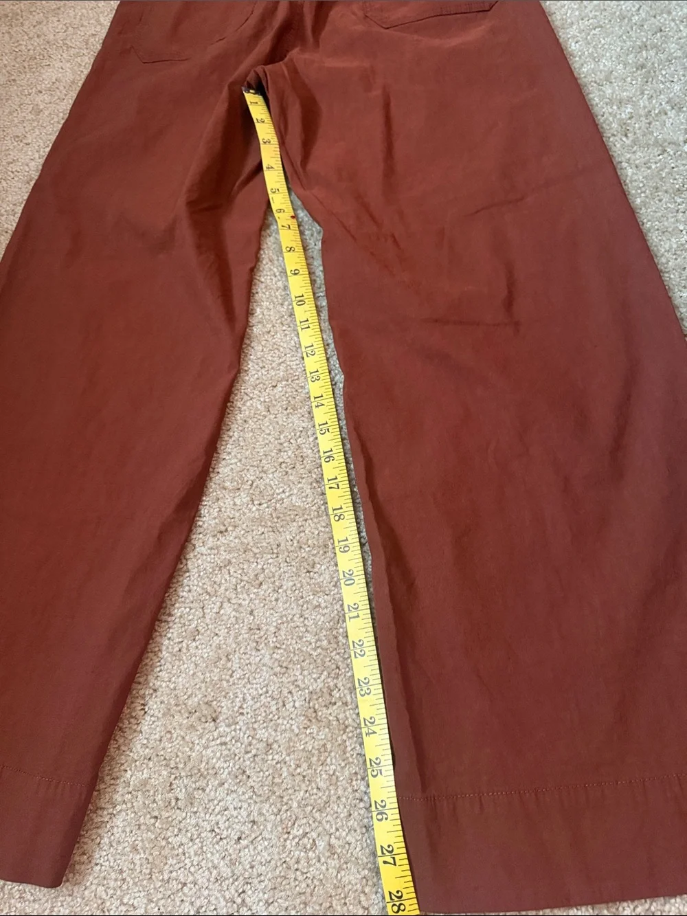 Anthropologie Maeve Colette Full Length Lightweight Pants 30T - Picture 6 of 7